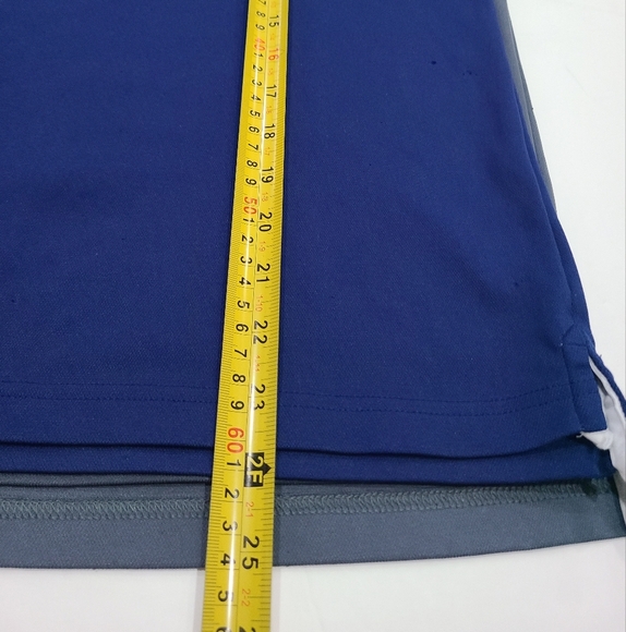 Adidas Lot Of 2 Kids Polo T-Shirts with Classic Collar and Stripes Sz.14-16 - Picture 6 of 8